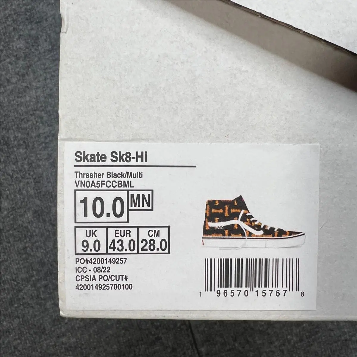Vans shoes - VANS Sk8-Hi - Multicolor 12