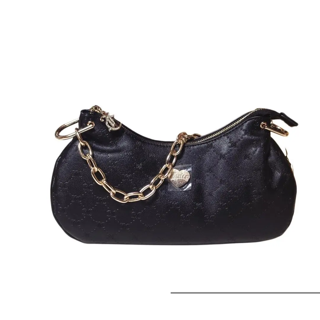 Juicy Couture Golden Hour Shoulder Purse - Liquorice
