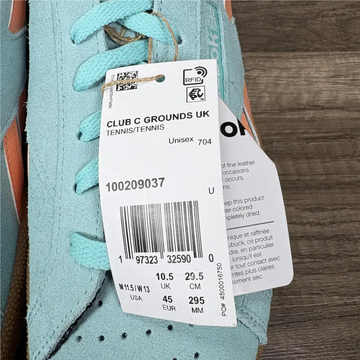 Reebok shoes - Club C Grounds UK - Club Grounds - 100209037 - Green 1