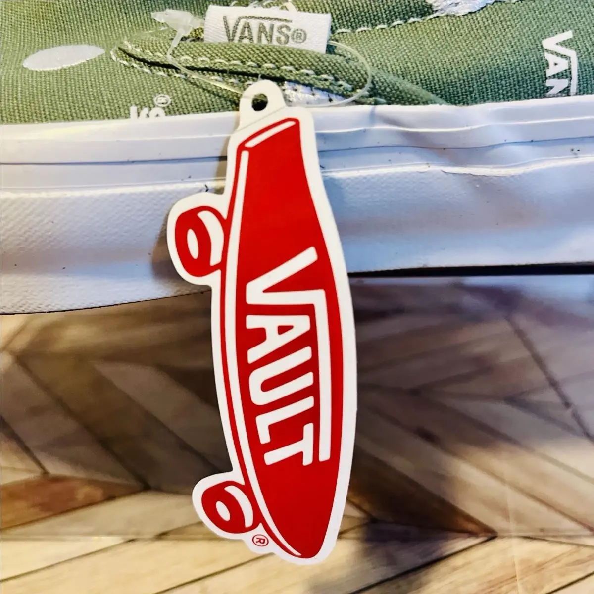 Vans shoes - VANS Vault OG Classic Slip-On Polka Dot - VN0A45JKLDN - Green 6