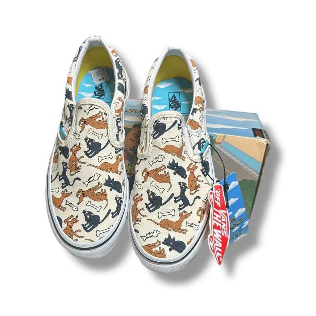 Vans shoes - Vans × Simpsons Family Pets Slip‑Ons - Multicolor, Exterior: Multicolor 0