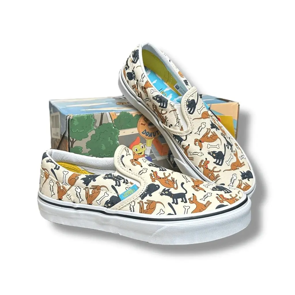 Vans shoes - Vans × Simpsons Family Pets Slip‑Ons - Multicolor, Exterior: Multicolor 2
