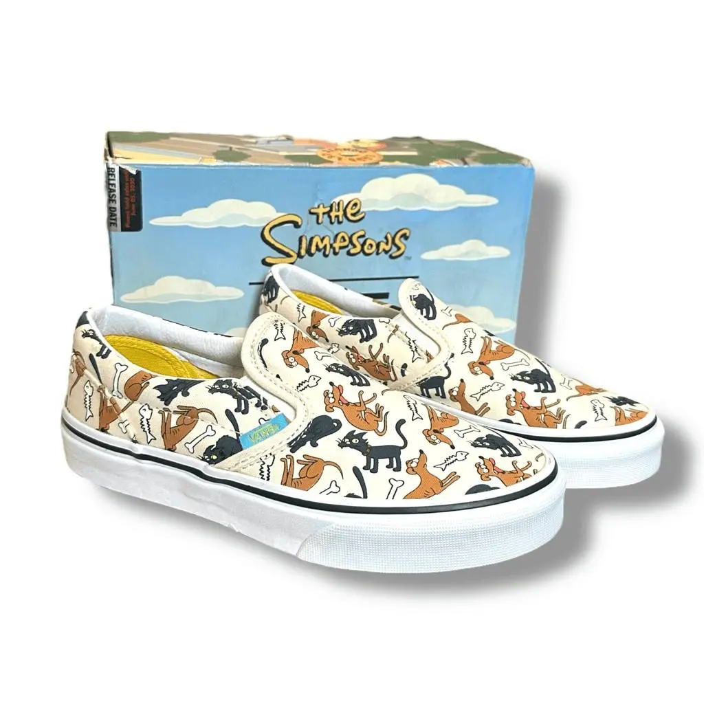 Vans shoes - Vans × Simpsons Family Pets Slip‑Ons - Multicolor, Exterior: Multicolor 3