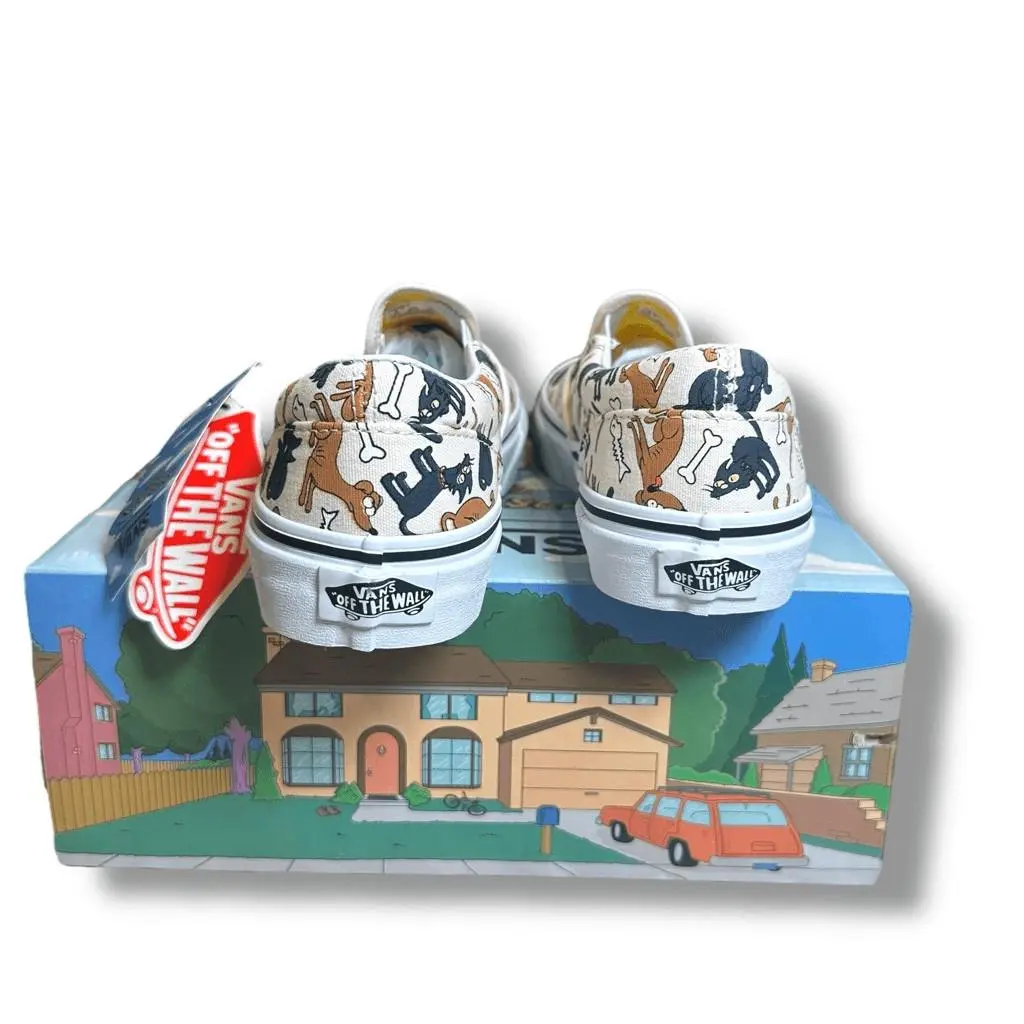 Vans shoes - Vans × Simpsons Family Pets Slip‑Ons - Multicolor, Exterior: Multicolor 7