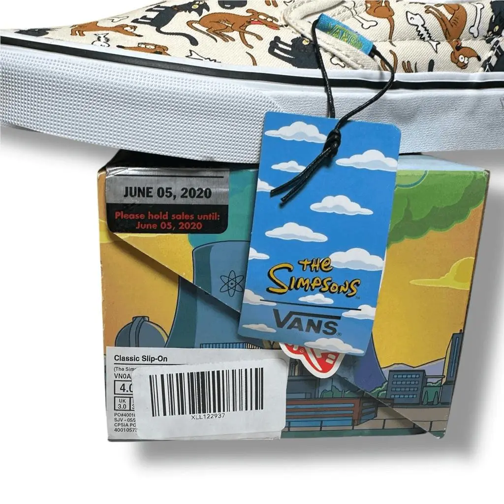 Vans shoes - Vans × Simpsons Family Pets Slip‑Ons - Multicolor, Exterior: Multicolor 10