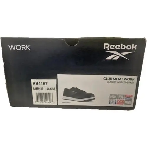 Reebok shoes - Reebok Work - Work - Black (UPC: 690774546097) 6