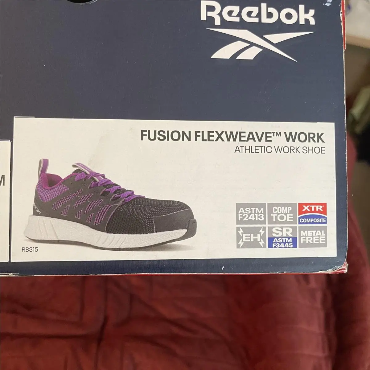 Reebok shoes - Reebok Fusion Flexweave Work RB315 - Black (UPC: 690774487918) 11