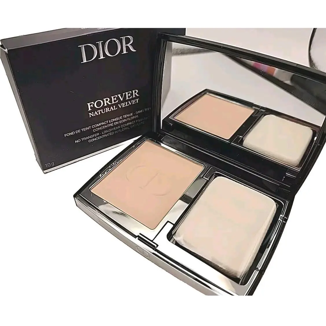 Dior Forever Natural Velvet Compact Foundation 2N Neutral 0.35oz
