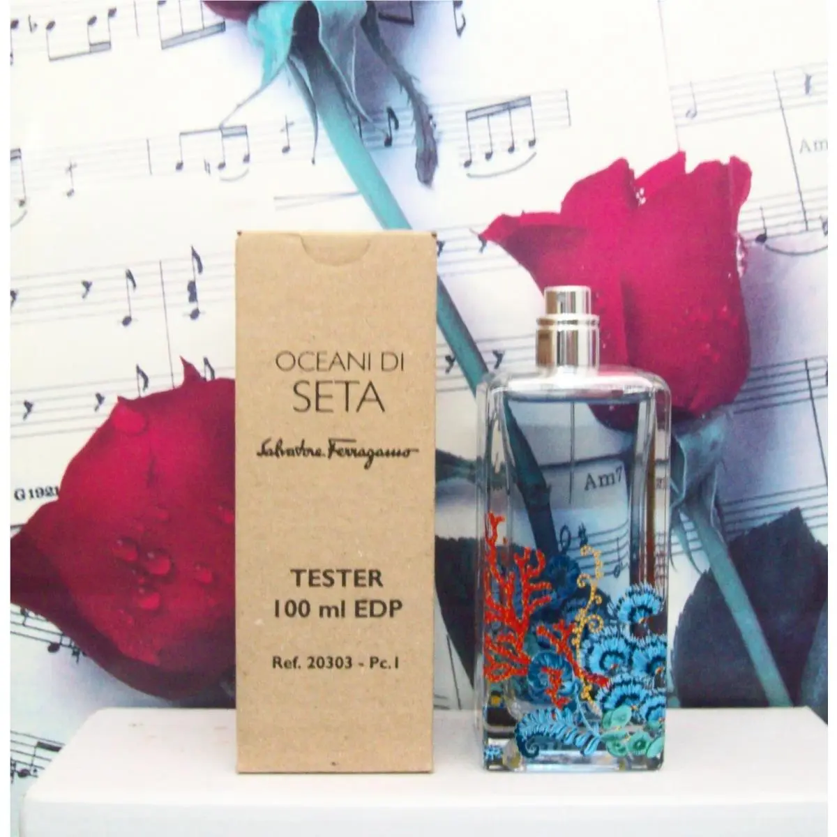 Oceani Di Seta By Salvatore Ferragamo 3.4 Oz. Edp Spray. Ntwb