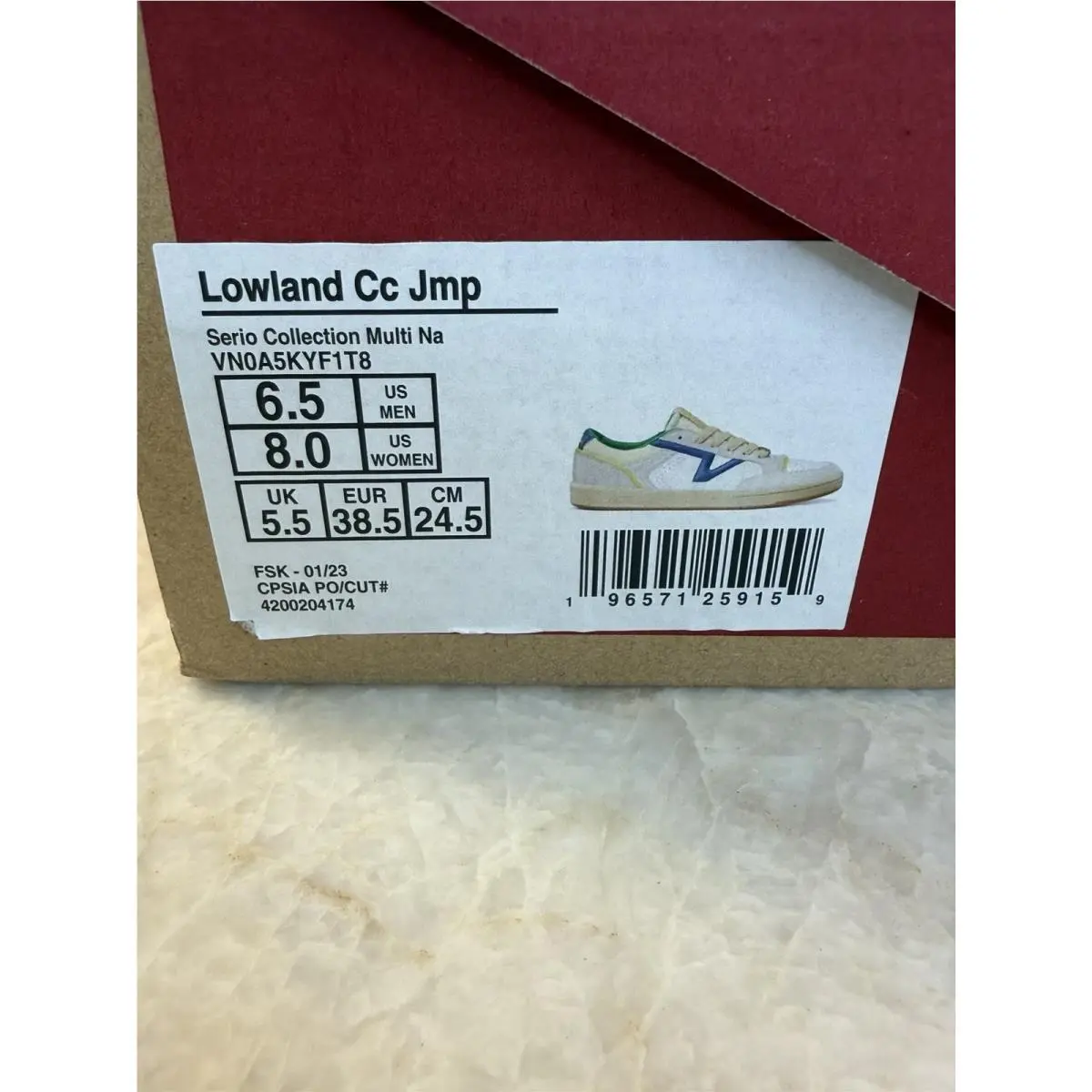 Vans shoes - VANS Lowland - Lowland - Multicolor, Exterior: Multicolor 6