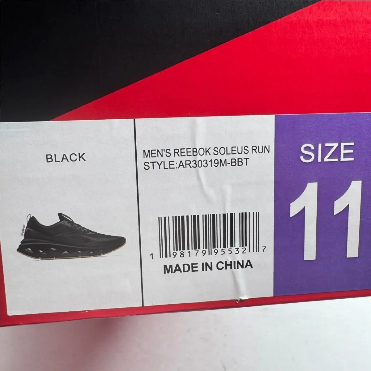 Reebok shoes - Reebok Soleus Run AR30319M-BBT - Soleus Run - Black 1