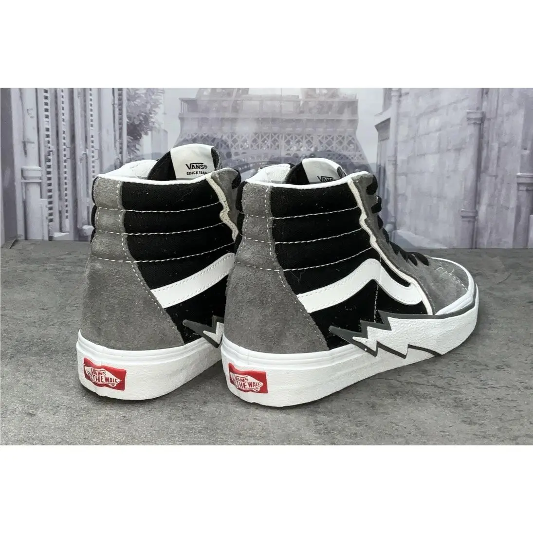 Vans shoes - Vans Ski-Hi Bolt - Bolt - VN0A5JIVPBQ - Black,gray,white (UPC: 0192828923514) 2