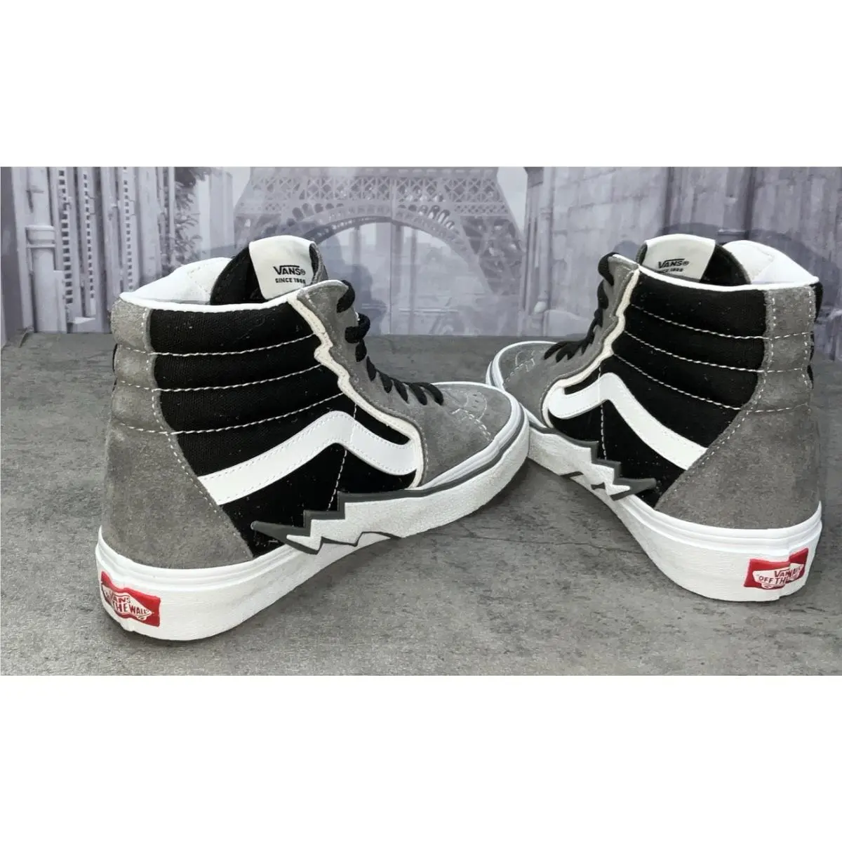 Vans shoes - Vans Ski-Hi Bolt - Bolt - VN0A5JIVPBQ - Black,gray,white (UPC: 0192828923514) 3