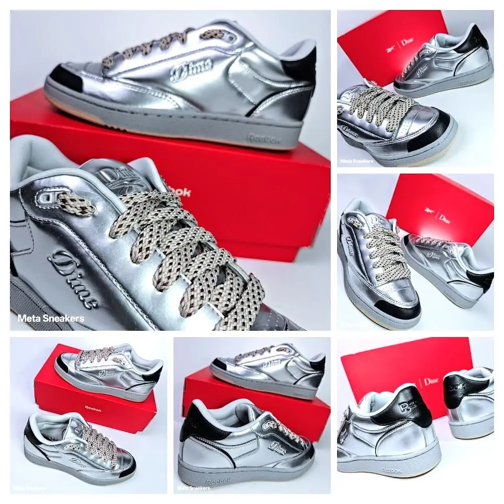 Reebok shoes - Reebok Club - Club - 100069825 - Silver 0