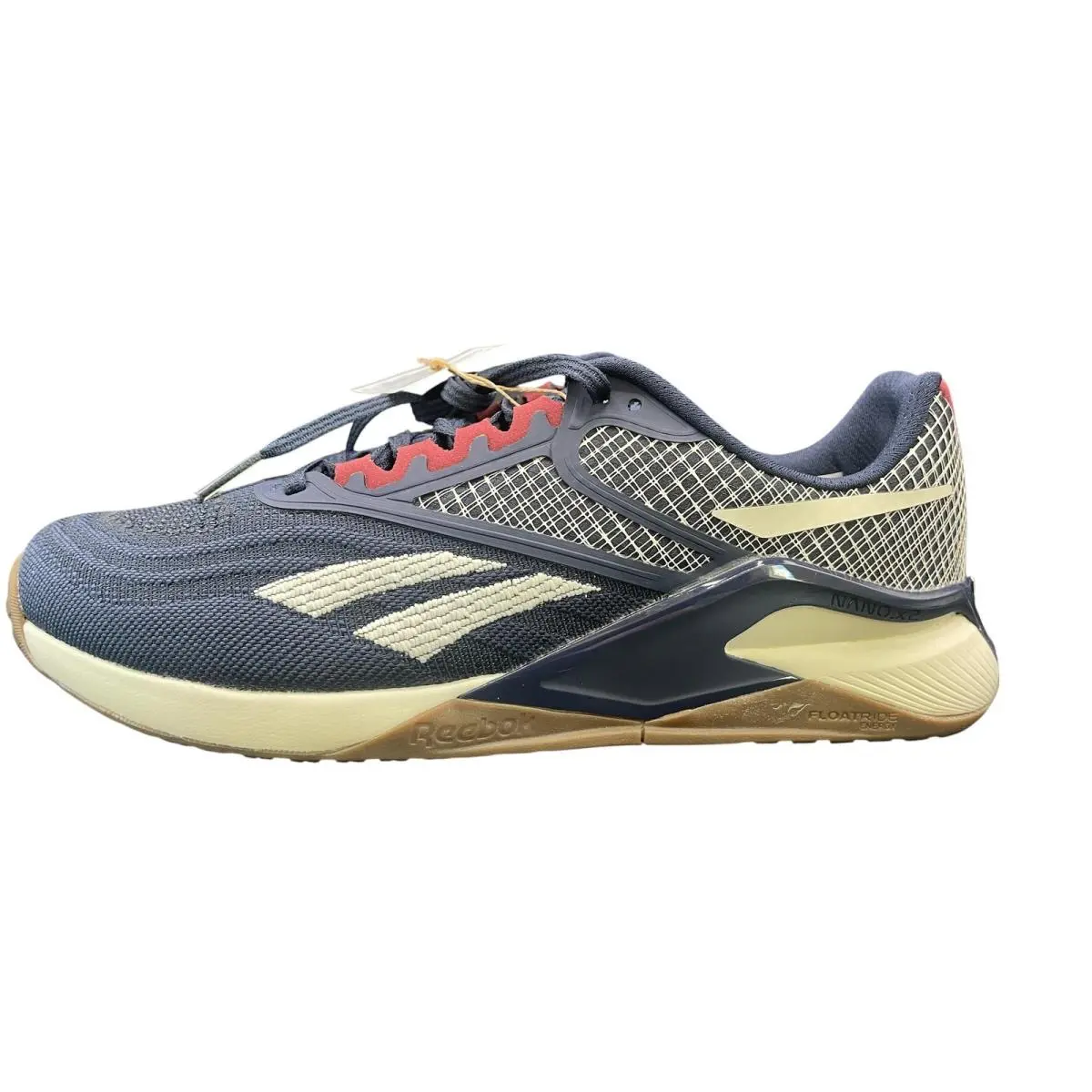 Reebok Men Training Sneaker 100070162 Nano X2 Navy Burgundy Chalk Size 8 M