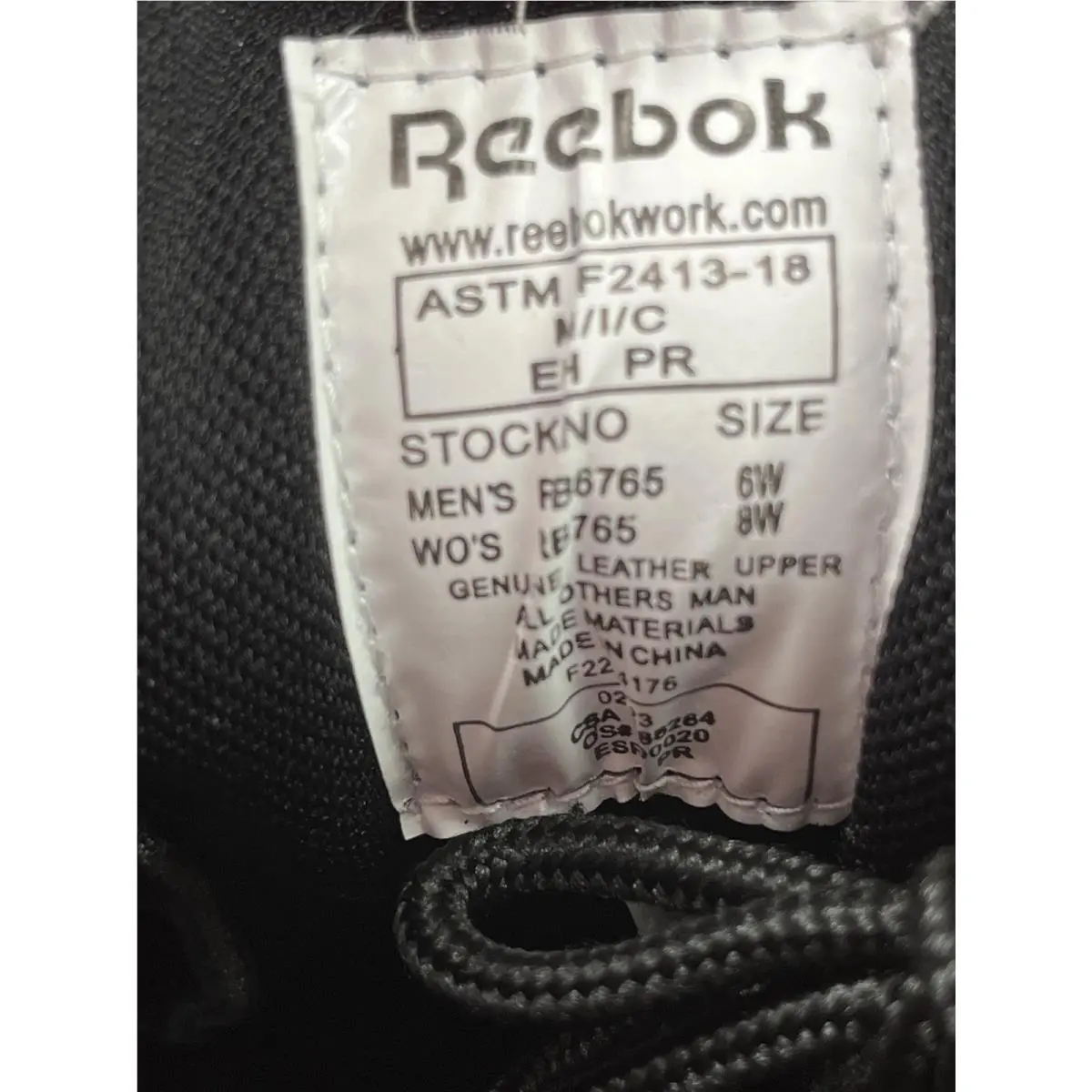 Reebok shoes - Black 8