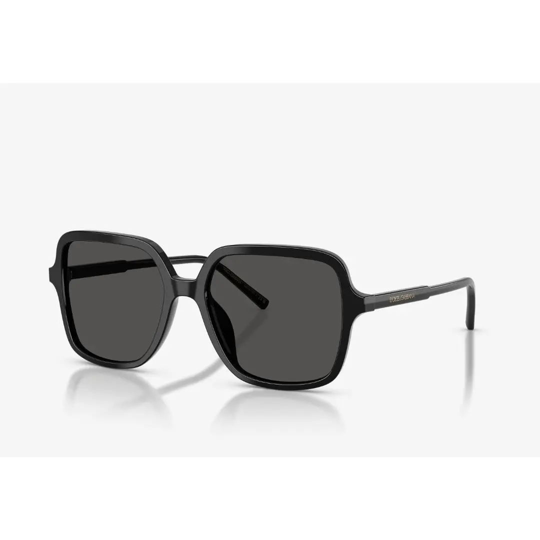 Dolce Gabbana DG4539 Black/dark Grey Square Sunglasses