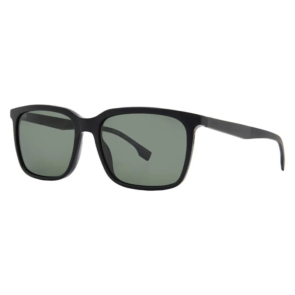 Polarized Green Square Men`s Sunglasses Boss 1579/S 0807/UC 57 by Hugo Boss
