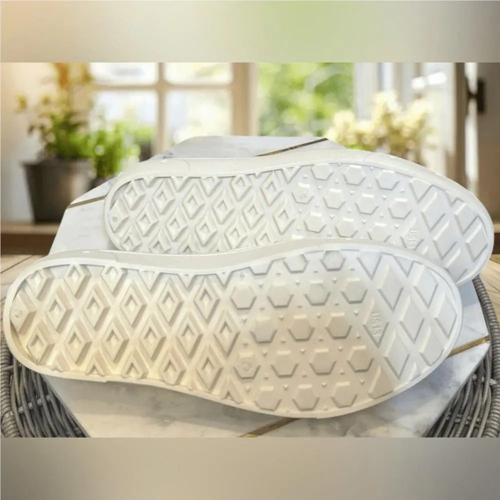 Vans shoes - VANS TRK Slip On Rubber Water Shoes - White, Exterior: Multicolor 9