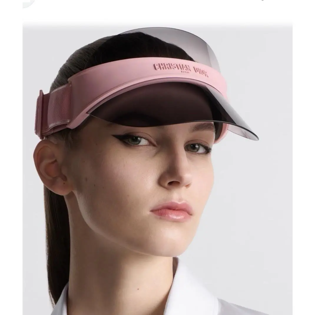 Dior Visor Sunglasses Pink Grey Diorclub V1U Gradient Sunshield