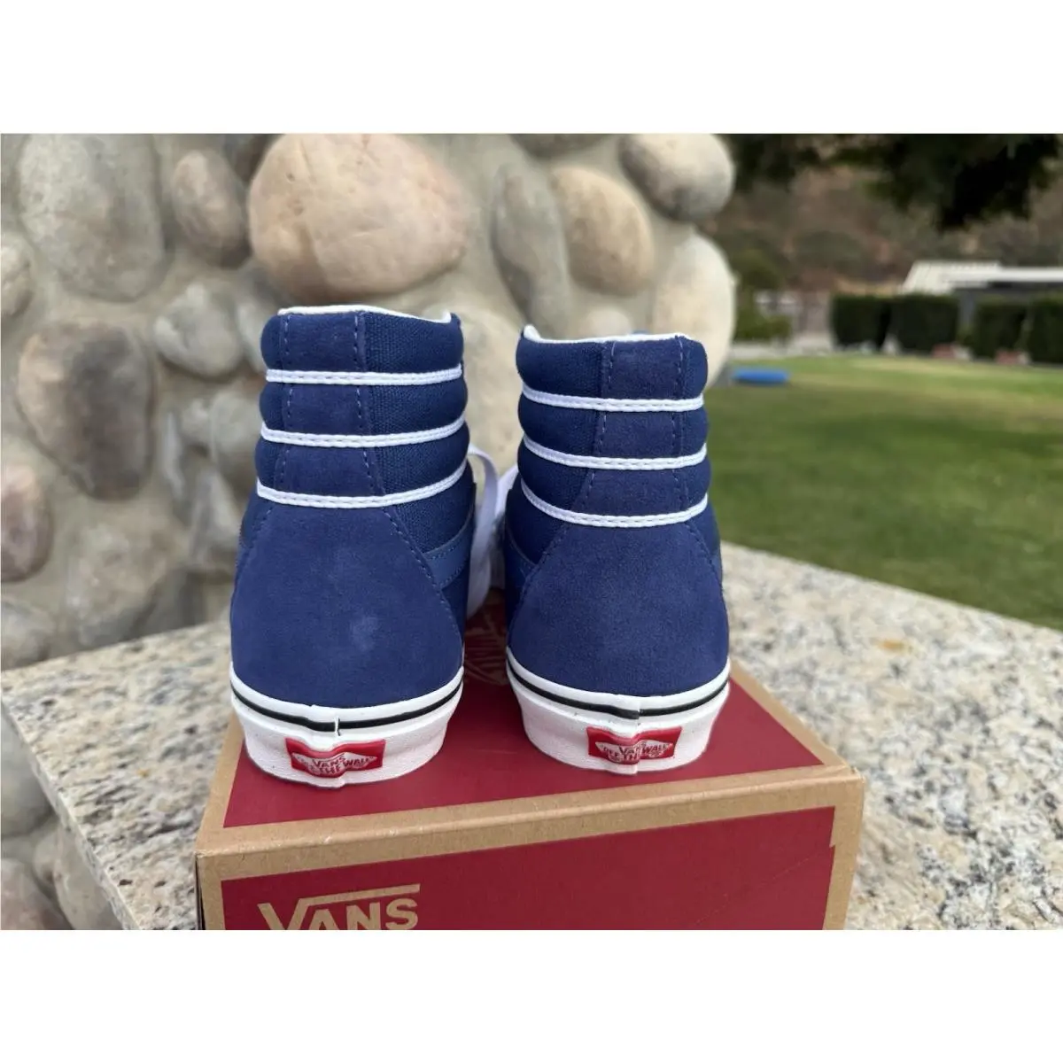 Vans shoes - VANS Sk8-Hi - Blue 3