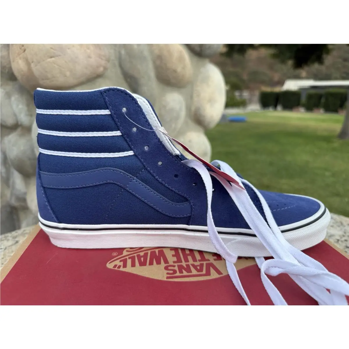 Vans shoes - VANS Sk8-Hi - Blue 5