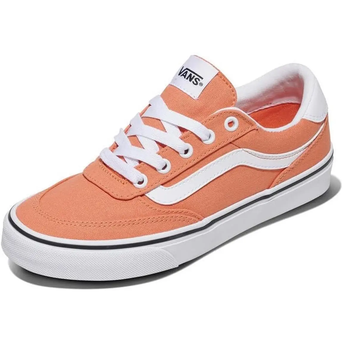 Vans Womens Brooklyn Ls Shoe Low-top Sneakers For Everyday Wear Walking Work