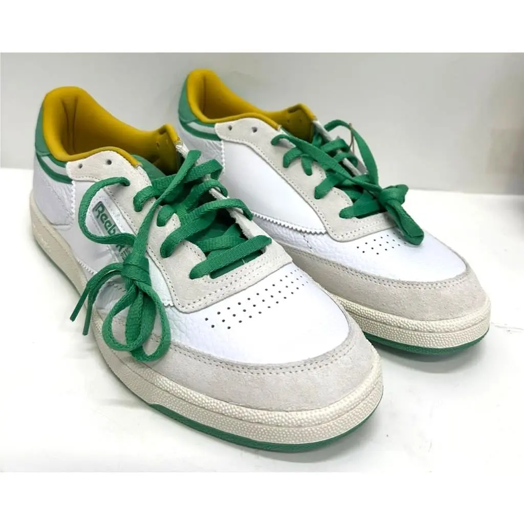 Reebok Club C 85 Mens Tennis Shoes Casual Fashion White Sneakers For Men