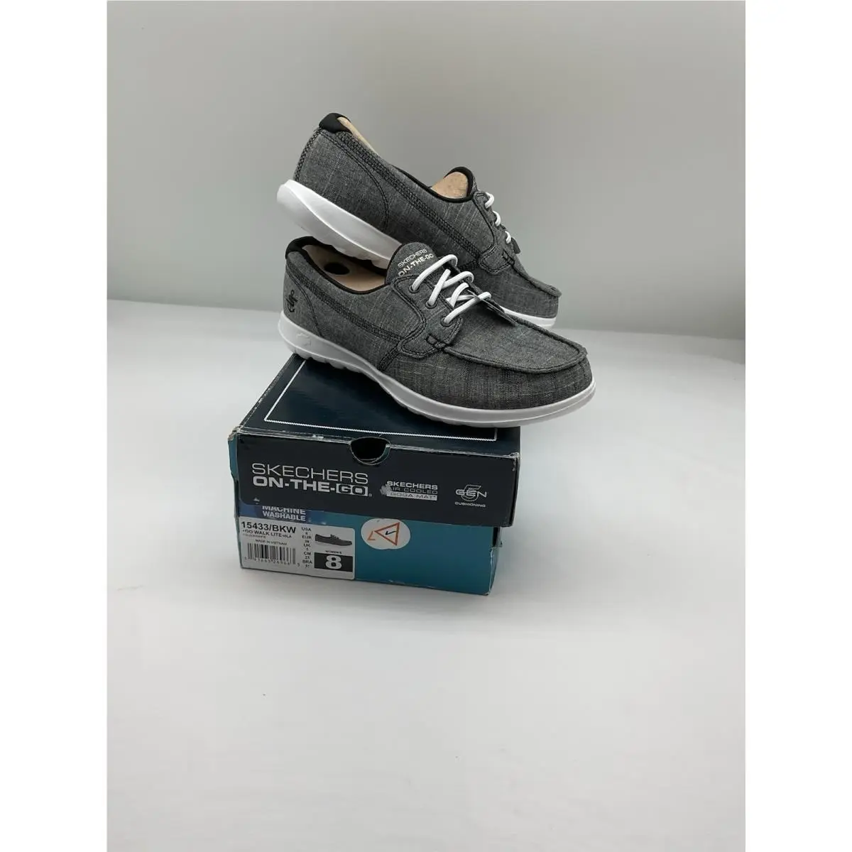 Skechers shoes - Skechers Go Walk - Walk - 15433/BKW - Black (UPC: 0191665269663) 0