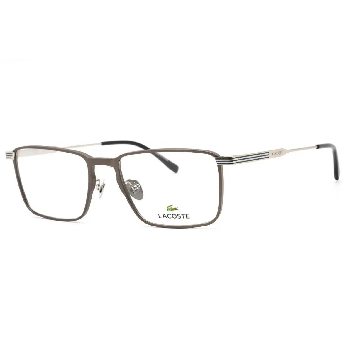 Lacoste L2285E Eyeglasses Semimatte Dark Ruthenium