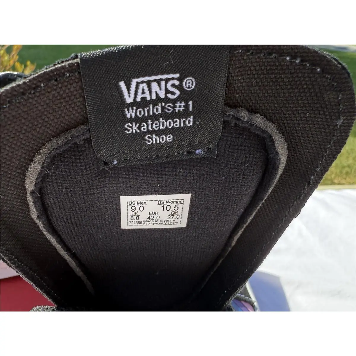 Vans shoes - VANS Sk8-Hi - Multicolor, Manufacturer: True White/Multi 8