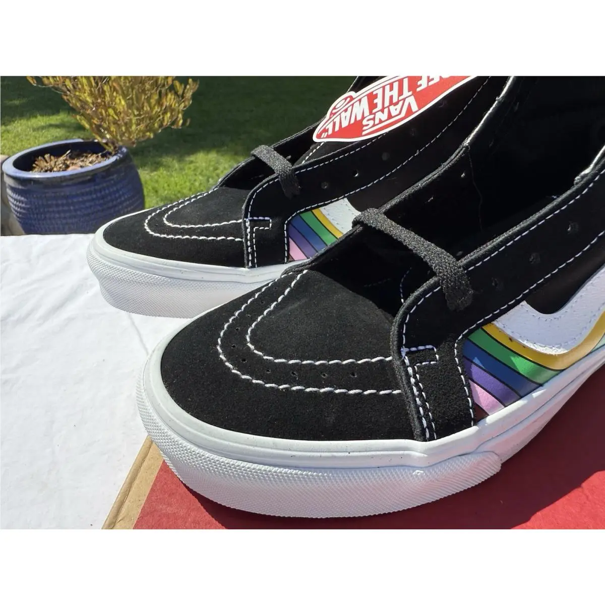 Vans shoes - VANS Sk8-Hi - Multicolor, Manufacturer: True White/Multi 0