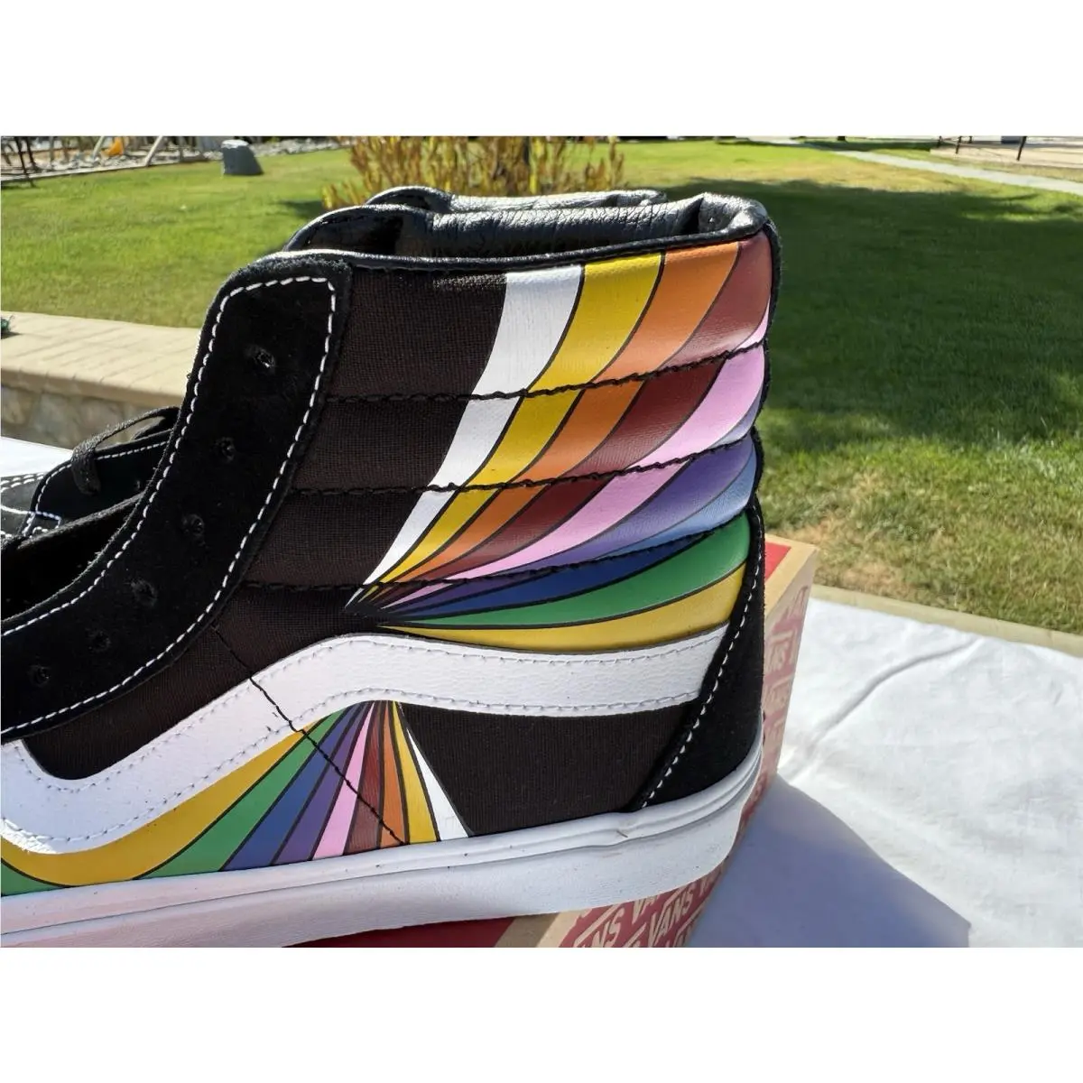 Vans shoes - VANS Sk8-Hi - Multicolor, Manufacturer: True White/Multi 2