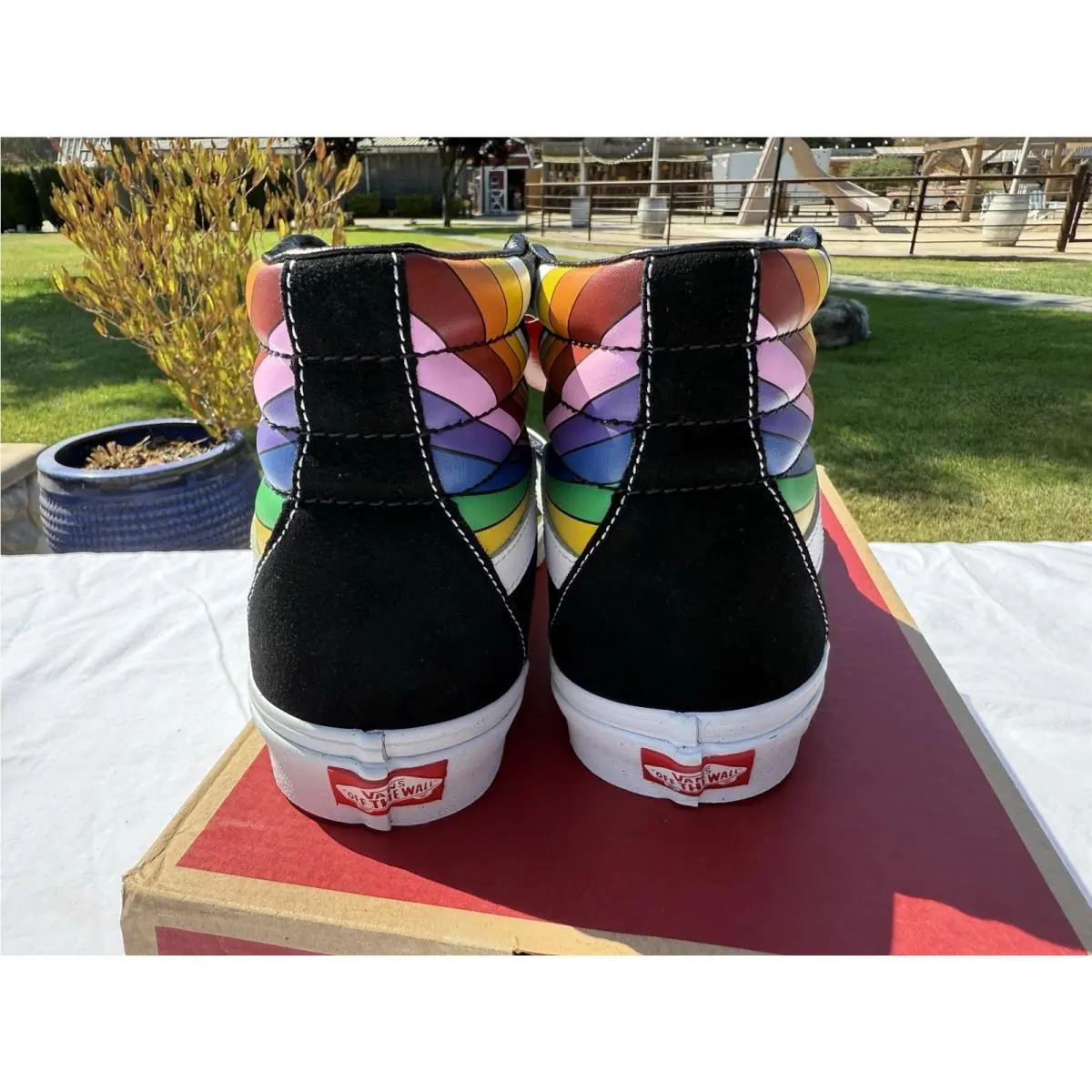 Vans shoes - VANS Sk8-Hi - Multicolor, Manufacturer: True White/Multi 3