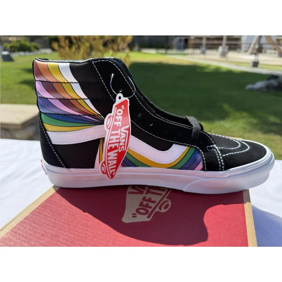 Vans shoes - VANS Sk8-Hi - Multicolor, Manufacturer: True White/Multi 6
