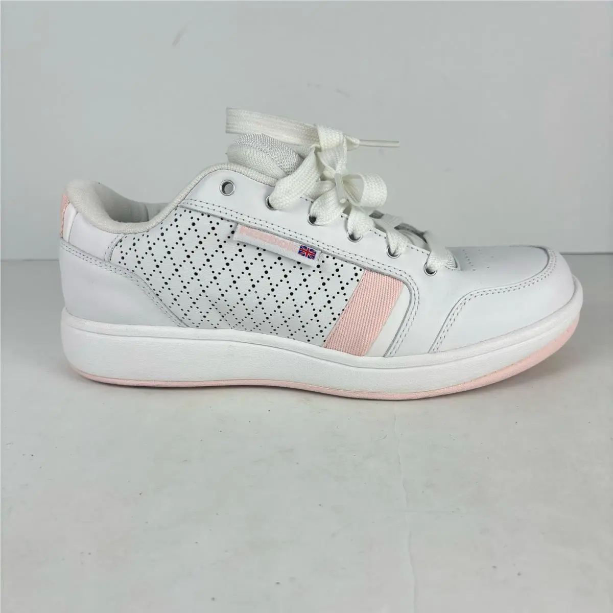 Vtg 2007 Reebok Meresco Sneakers White Pink 34-712763 Deadstock OG Box Wms 8.5