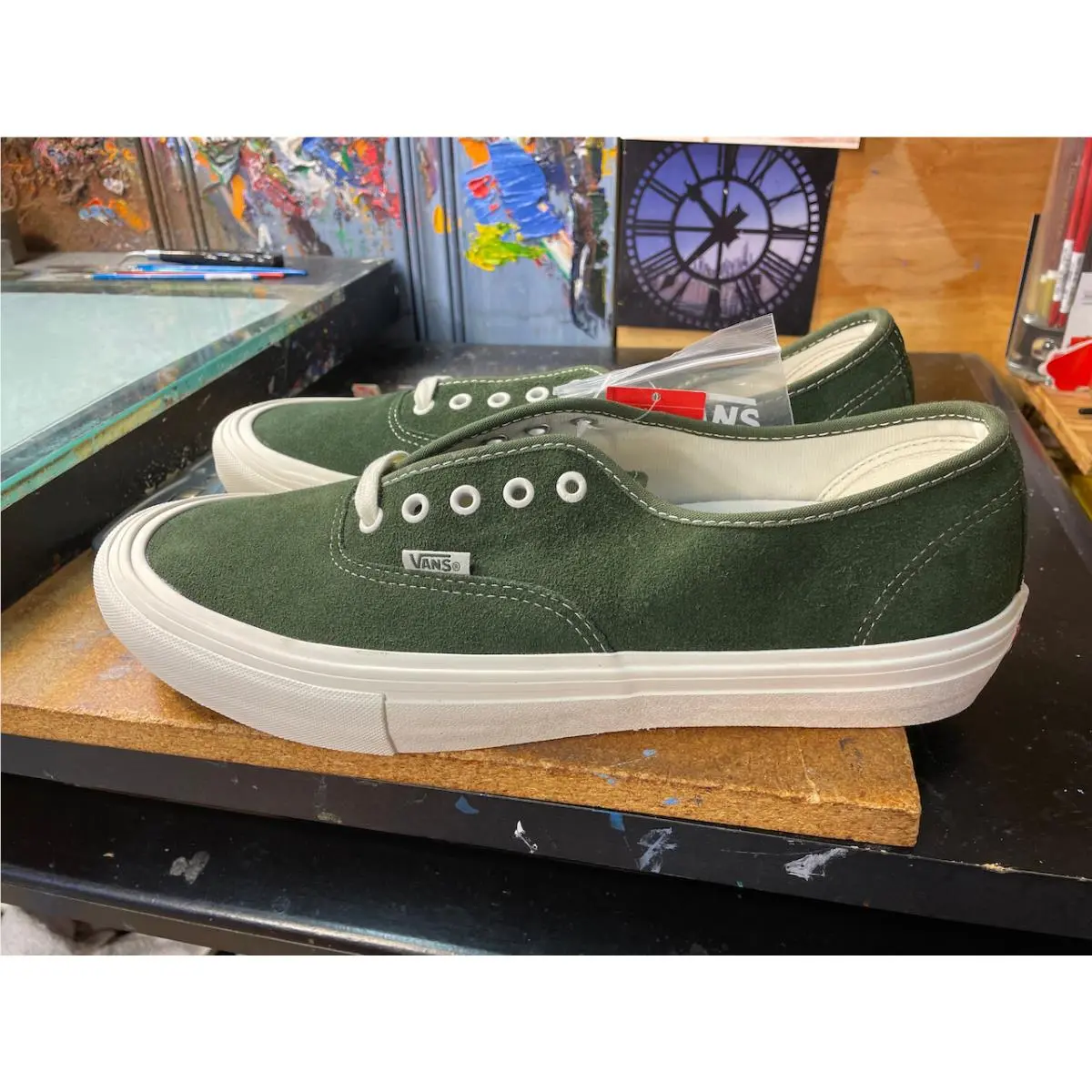 Vans Authentic Pro Pro Wrapped Forest Marshmallow Size US 13 Men VN0A38BY2L6