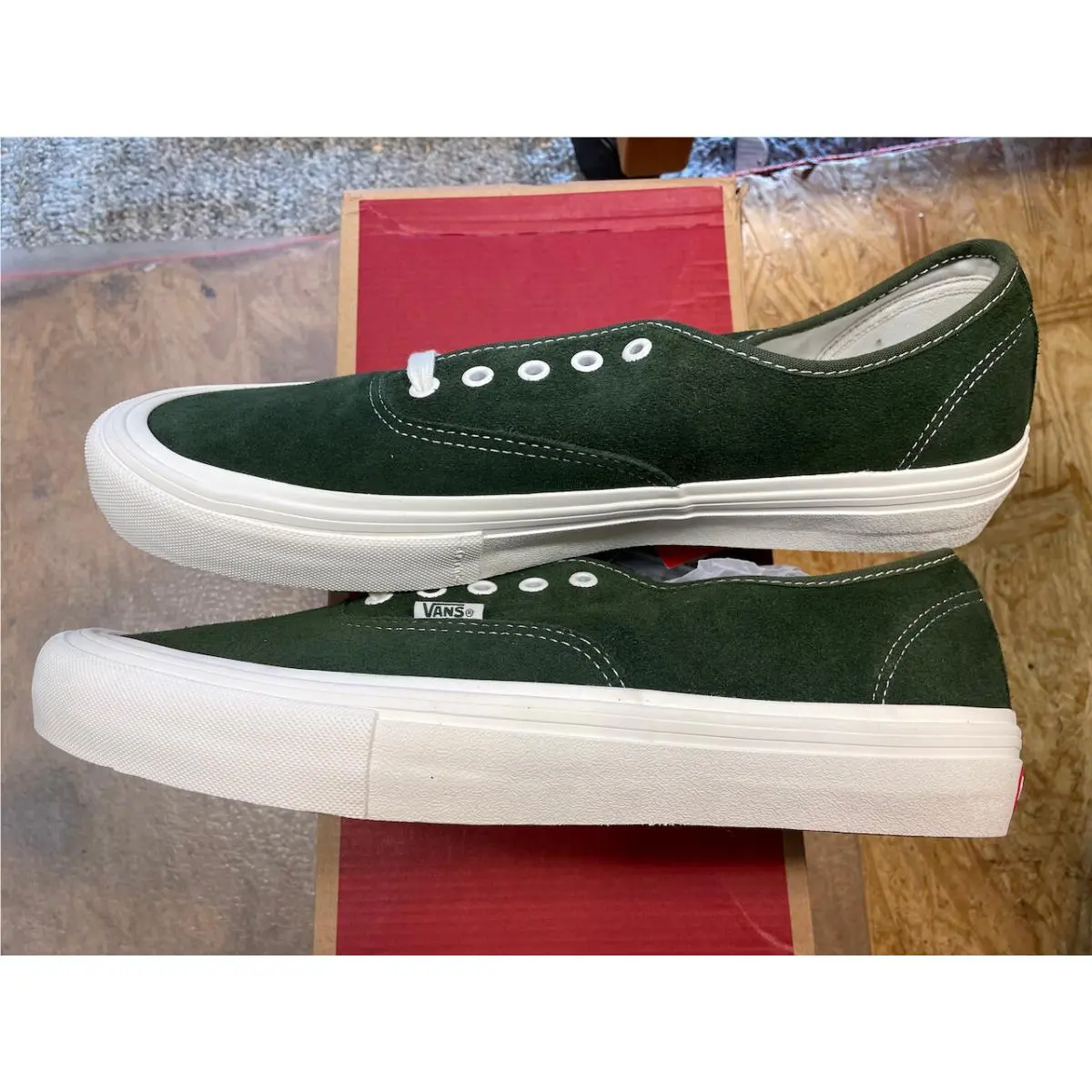 Vans shoes - Vans Authentic Pro - Authentic Pro - VN0A38BY2L6 - Green 2