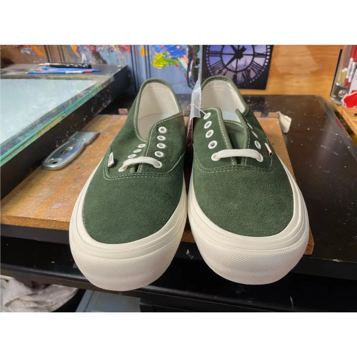 Vans shoes - Vans Authentic Pro - Authentic Pro - VN0A38BY2L6 - Green 3