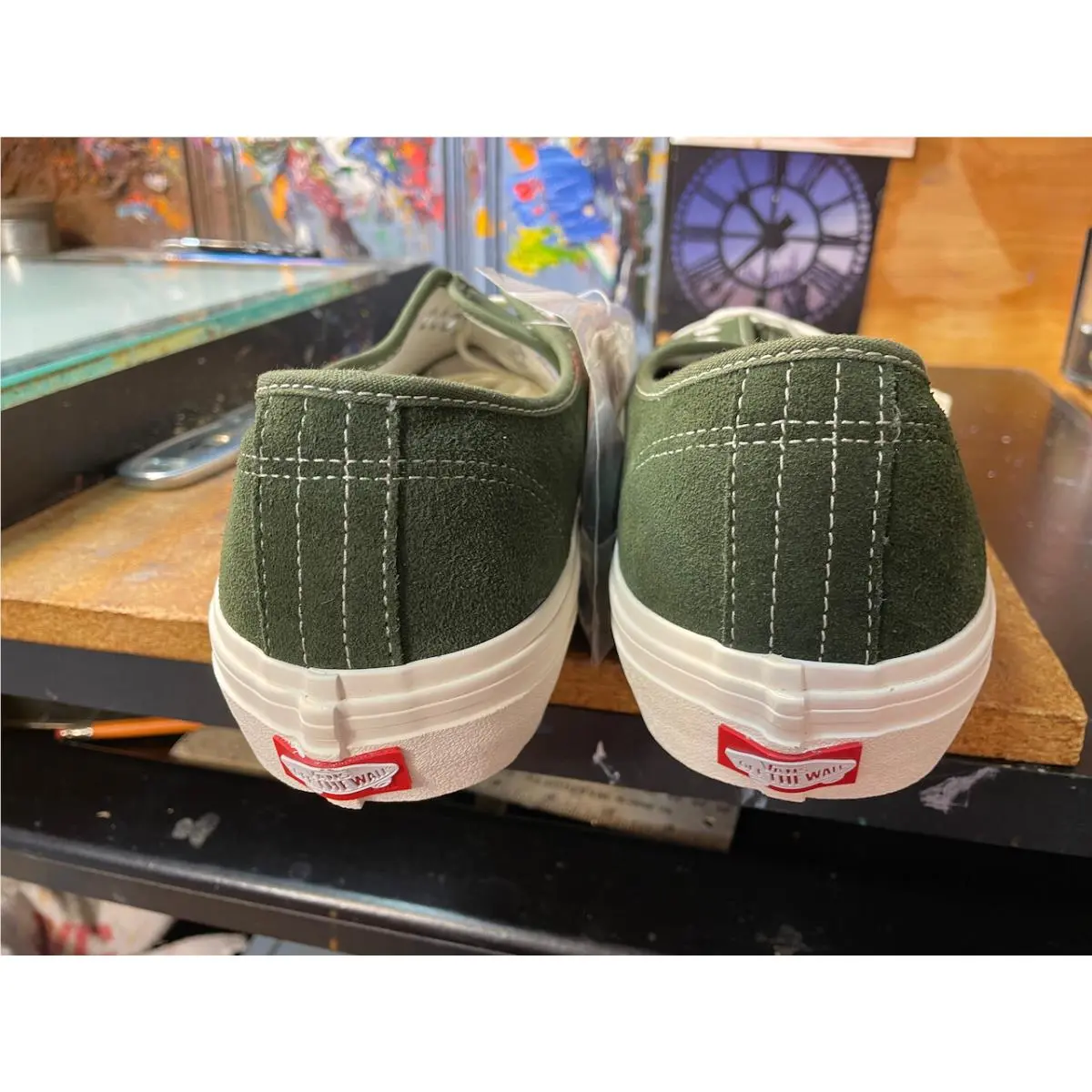 Vans shoes - Vans Authentic Pro - Authentic Pro - VN0A38BY2L6 - Green 5