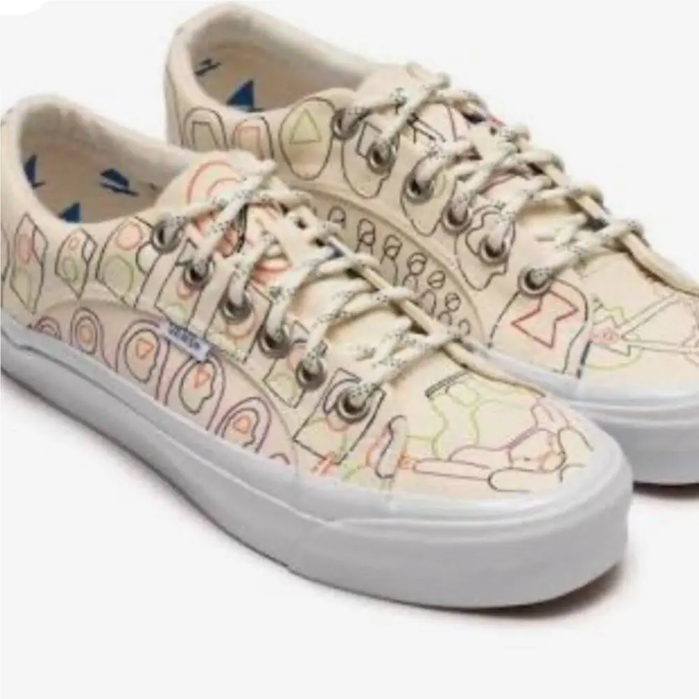 Vans Vault OG Lampin LX Sneakers Collab Geoff Mcfetridge Nwob