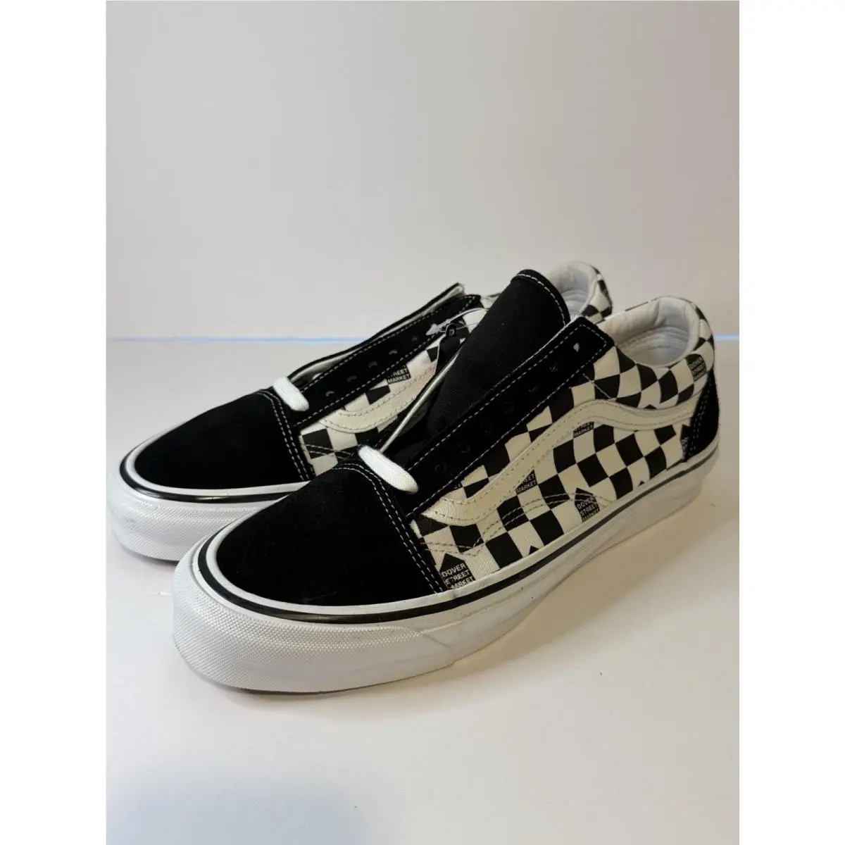 Size 9 - Dover Street Market x Vans OG Old Skool LX Checker - Black White