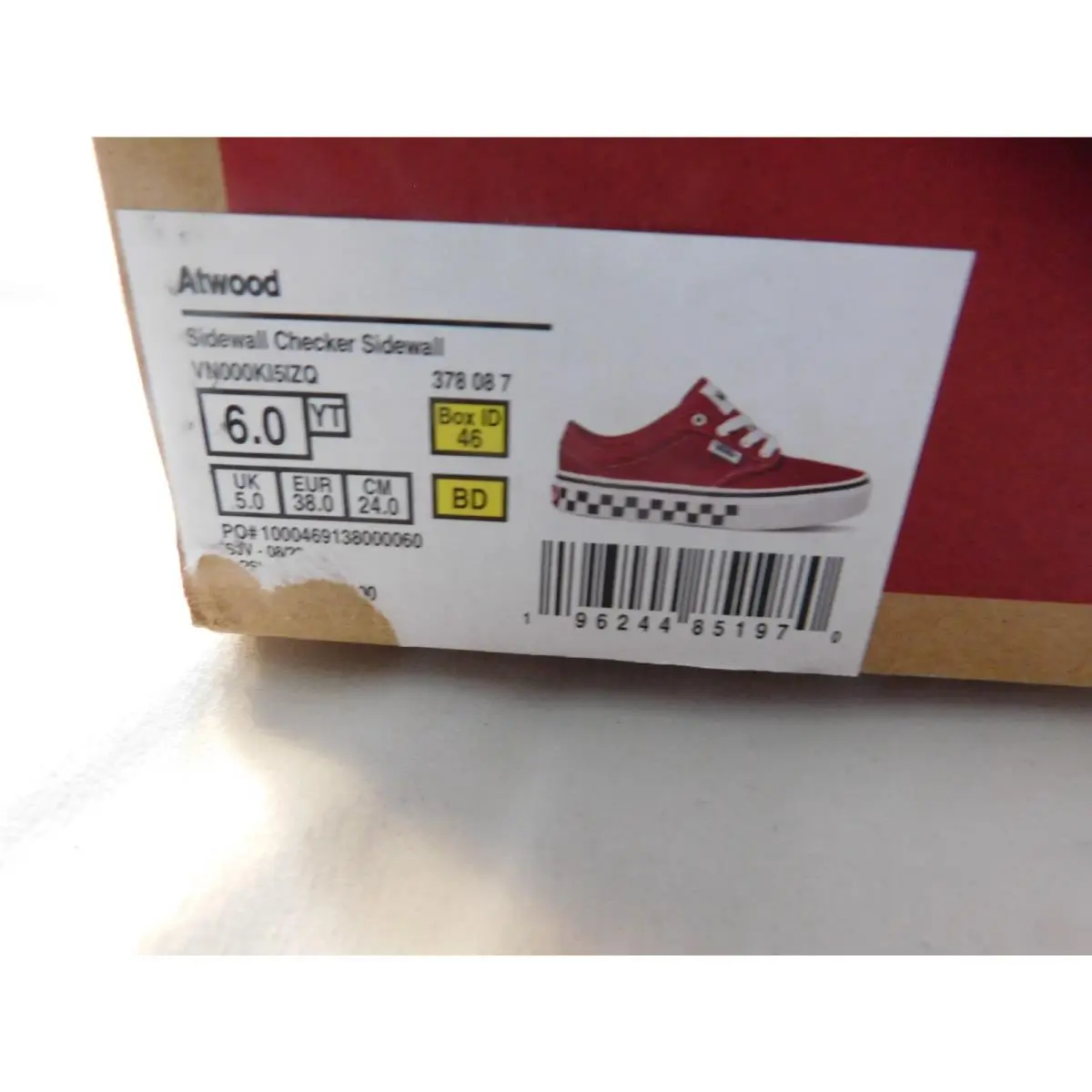 Vans shoes - Vans Atwood - Atwood - Red 1