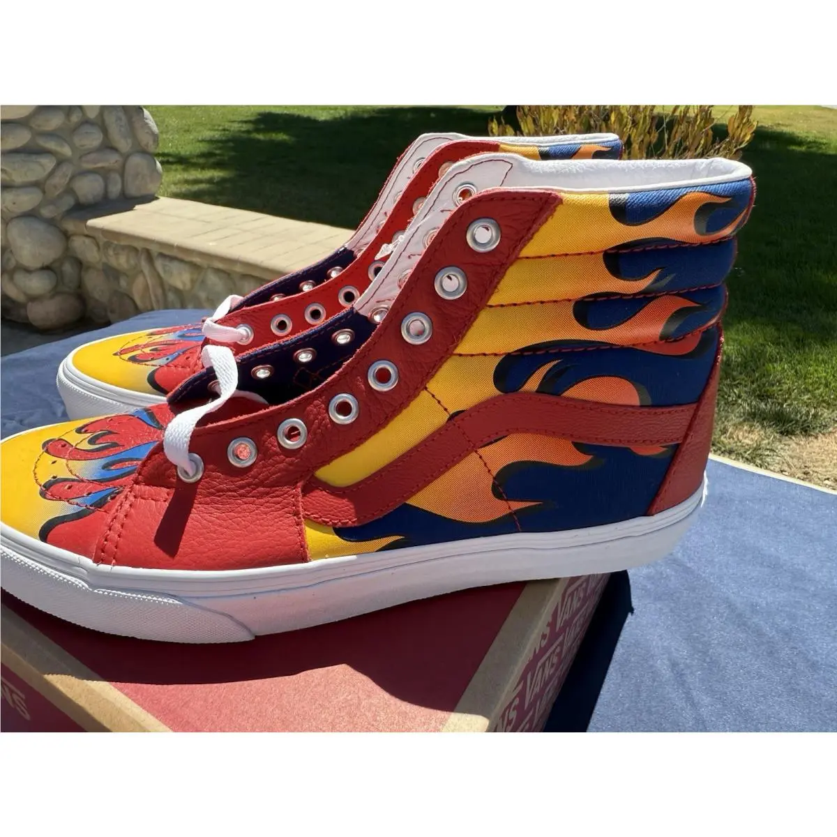 Vans shoes - VANS Sk8-Hi - Multicolor, Manufacturer: Racer Red/ True Blue 1