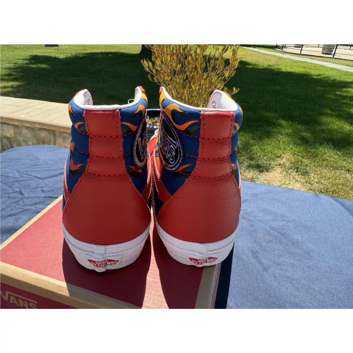 Vans shoes - VANS Sk8-Hi - Multicolor, Manufacturer: Racer Red/ True Blue 2