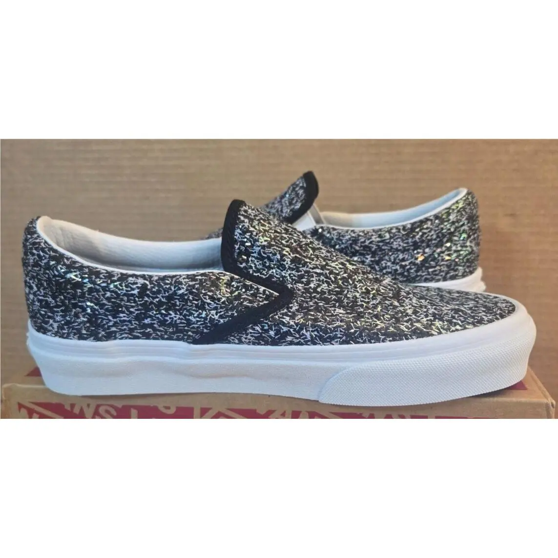 Vans shoes - Vans Classic Slip-On - Classic - VN000XG88N9 - Black True White (UPC: 192828918145) 5