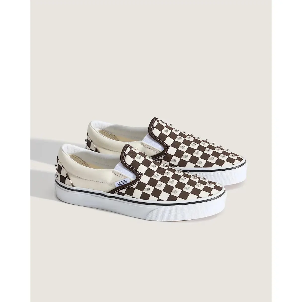 Unisex Vans Classic Slip ON VN000D6Y3N1 Rhinestone/demitasse Sneaker-size 5.5