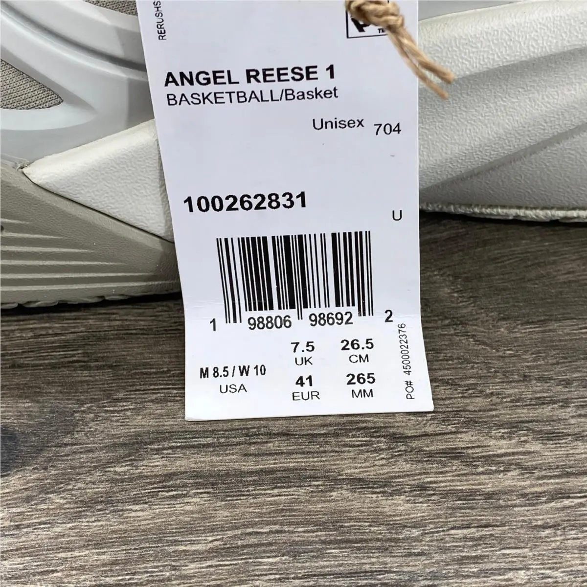 Reebok shoes - Angel Reese 1 - Angel Reese - Gray 0