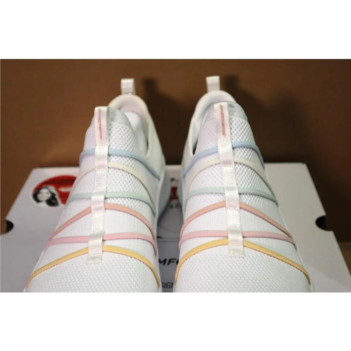 Skechers shoes - Skechers Arch Fit Bright Stride - White/Multi 8