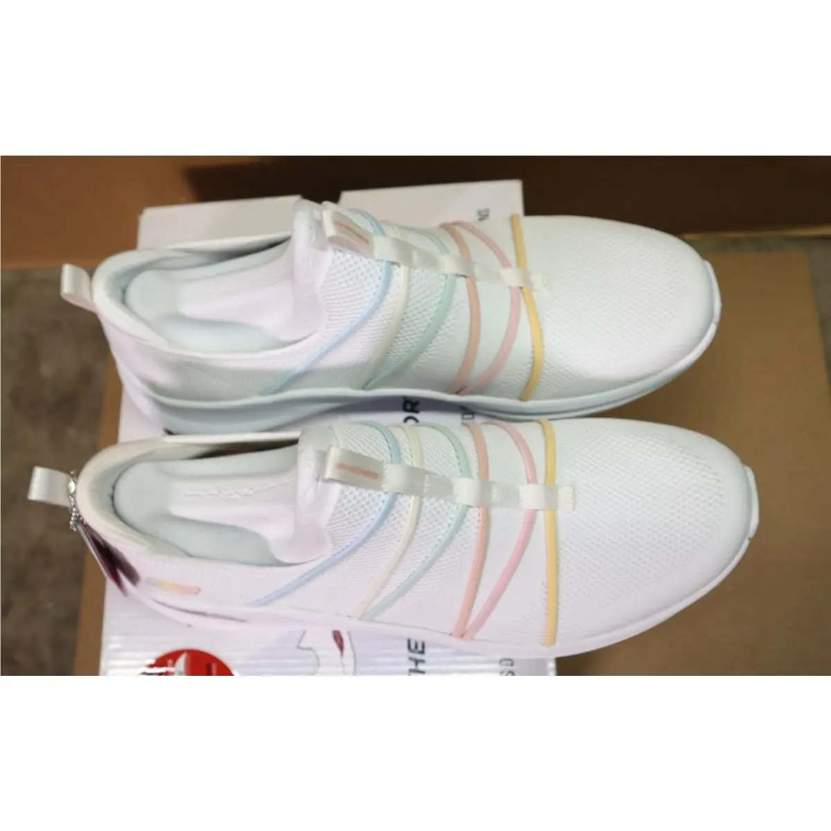 Skechers shoes - Skechers Arch Fit Bright Stride - White/Multi 9
